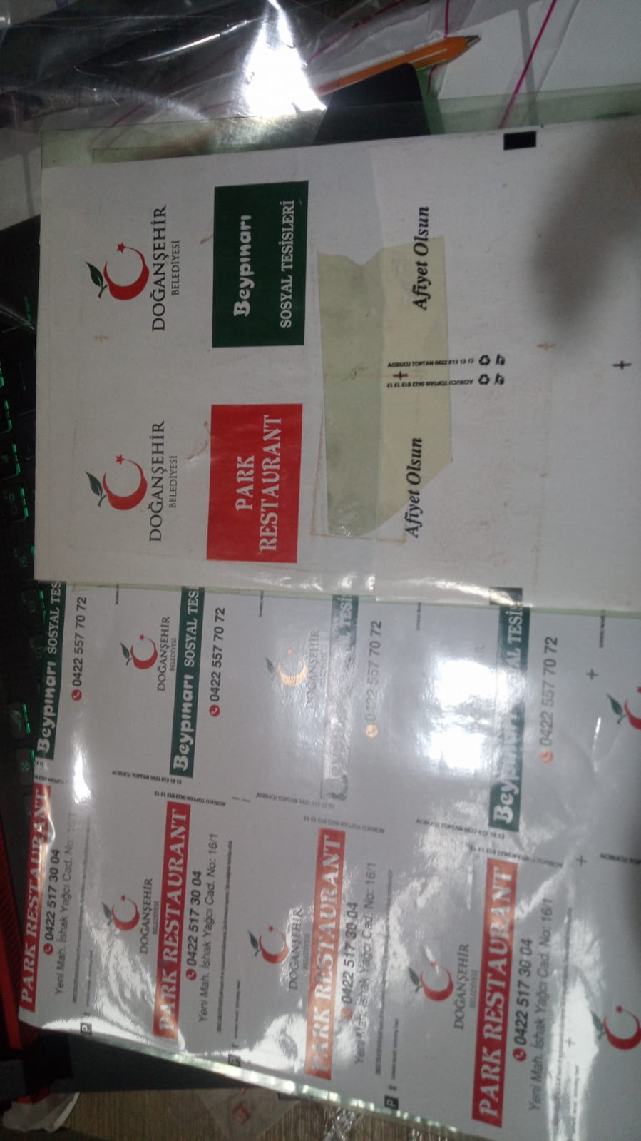  DOĞAN ŞEHİR BELEDİYESİ PARK RESTAURANT - BEYPINARI SOSYAL TESİSLERİ